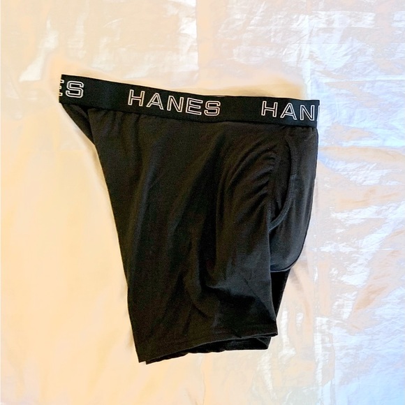 Hanes Men's Total Support Pouch Trunk Underwear.  ( 1 black, size M); NWOT. - Picture 8 of 14